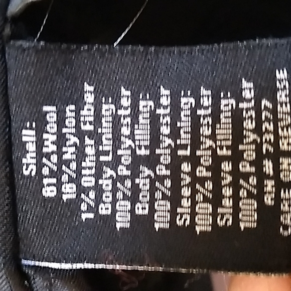 Apt 9 Men's Dark Gray Wool Blend Winter Coat. Size Small - Picture 10 of 10